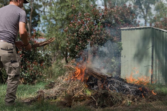 Kein Osterfeuer mit Grünabfällen!