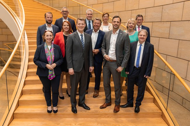 Die FDP-Landtagsfraktion (Quelle: FDP Landtagsfraktion NRW)