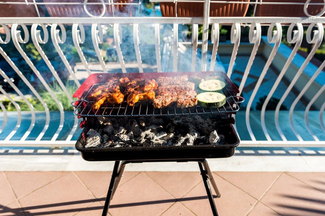 Grillen in der Eigentümergemeinschaft