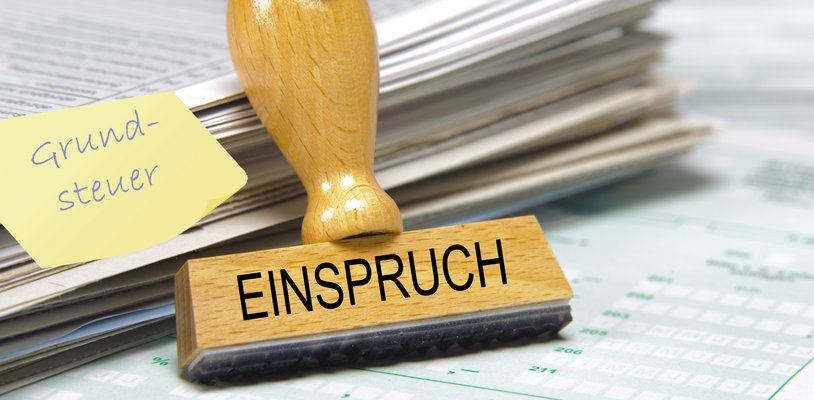 Grundsteuer: kostenloses Musterschreiben für Einspruch