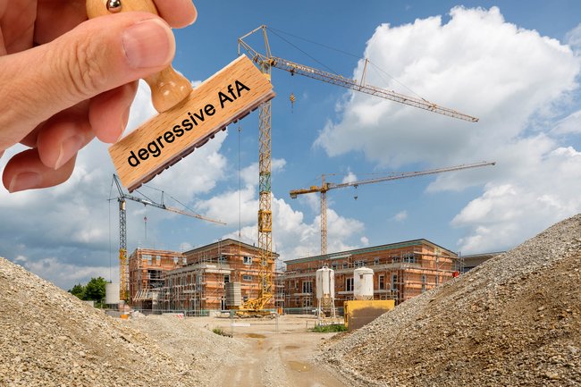 Degressive AfA für Mietwohnungsbau beschlossen
