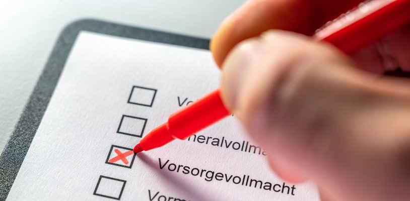 Vorsorgevollmacht: Für den Ernstfall gewappnet