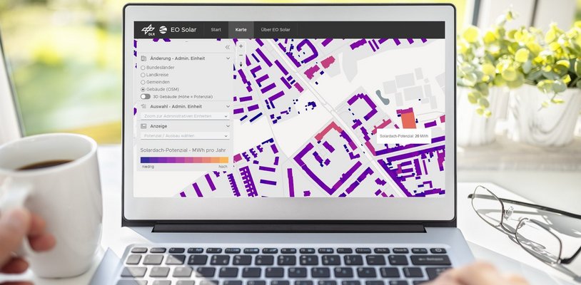 Neuartiger Solaratlas informiert online über PV-Potenzial