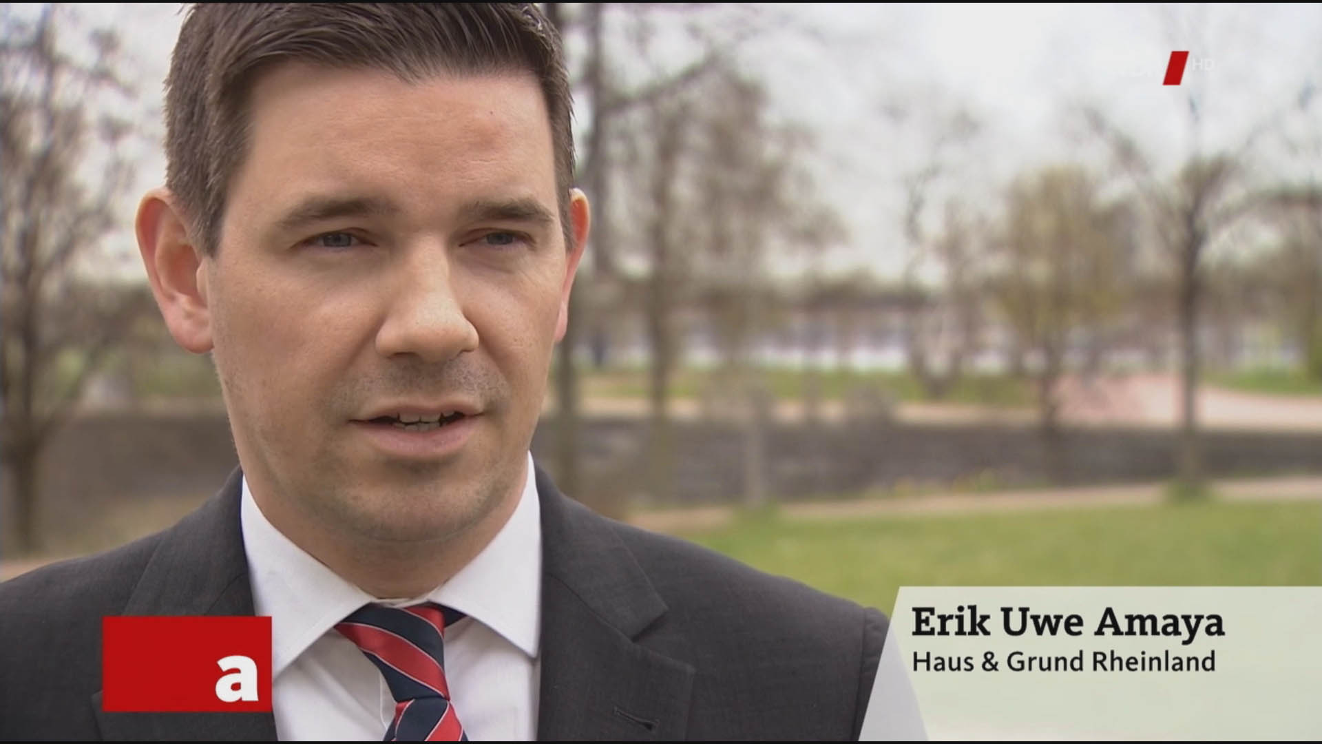 Erik Uwe Amaya im WDR Erik Uwe Amaya im WDR