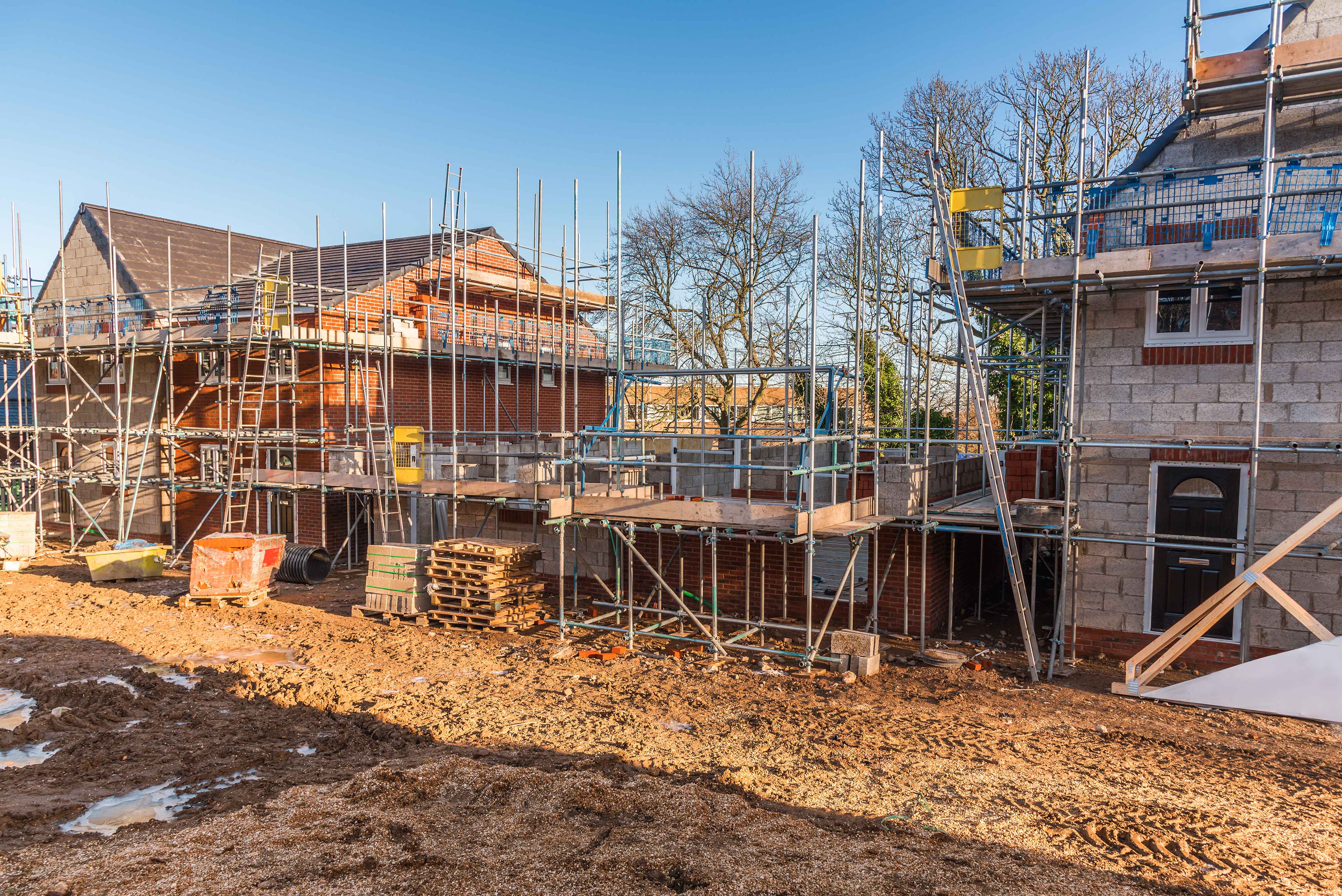 Wohnungsbau in der Krise: Auftragseinbruch um ein Fünftel
